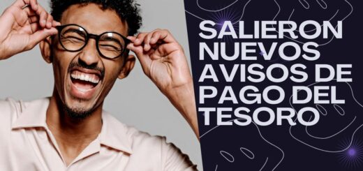 salio nuevo aviso de pago de bonos del tesoro